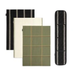 Habitat Woven Check And Stripe Textile Set -Habitat 1232657 R Z004A