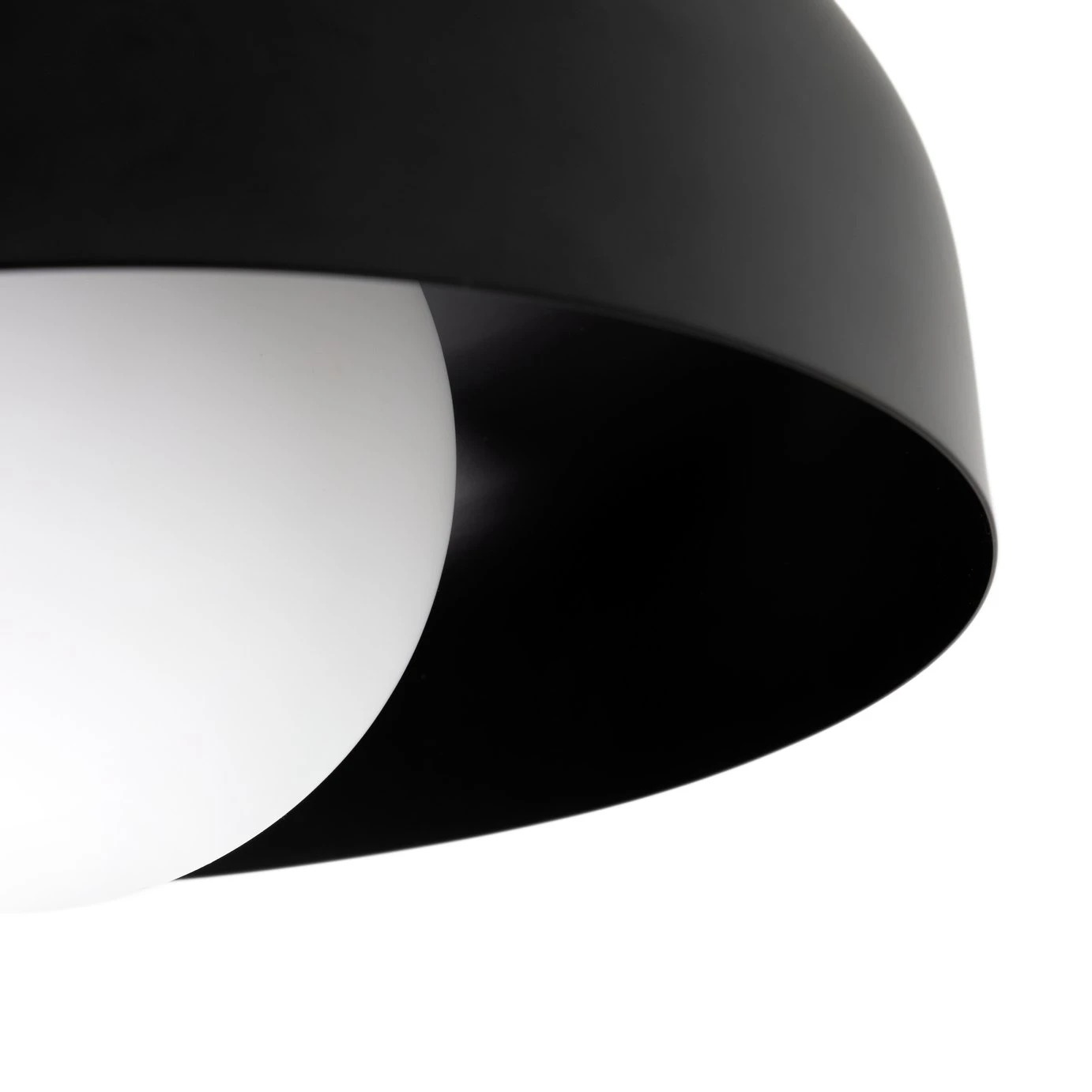 Habitat Modern Globe Metal Bathroom Ceiling Light - Black 7 Habitat Modern Globe Metal Bathroom Ceiling Light - Black - Image 5