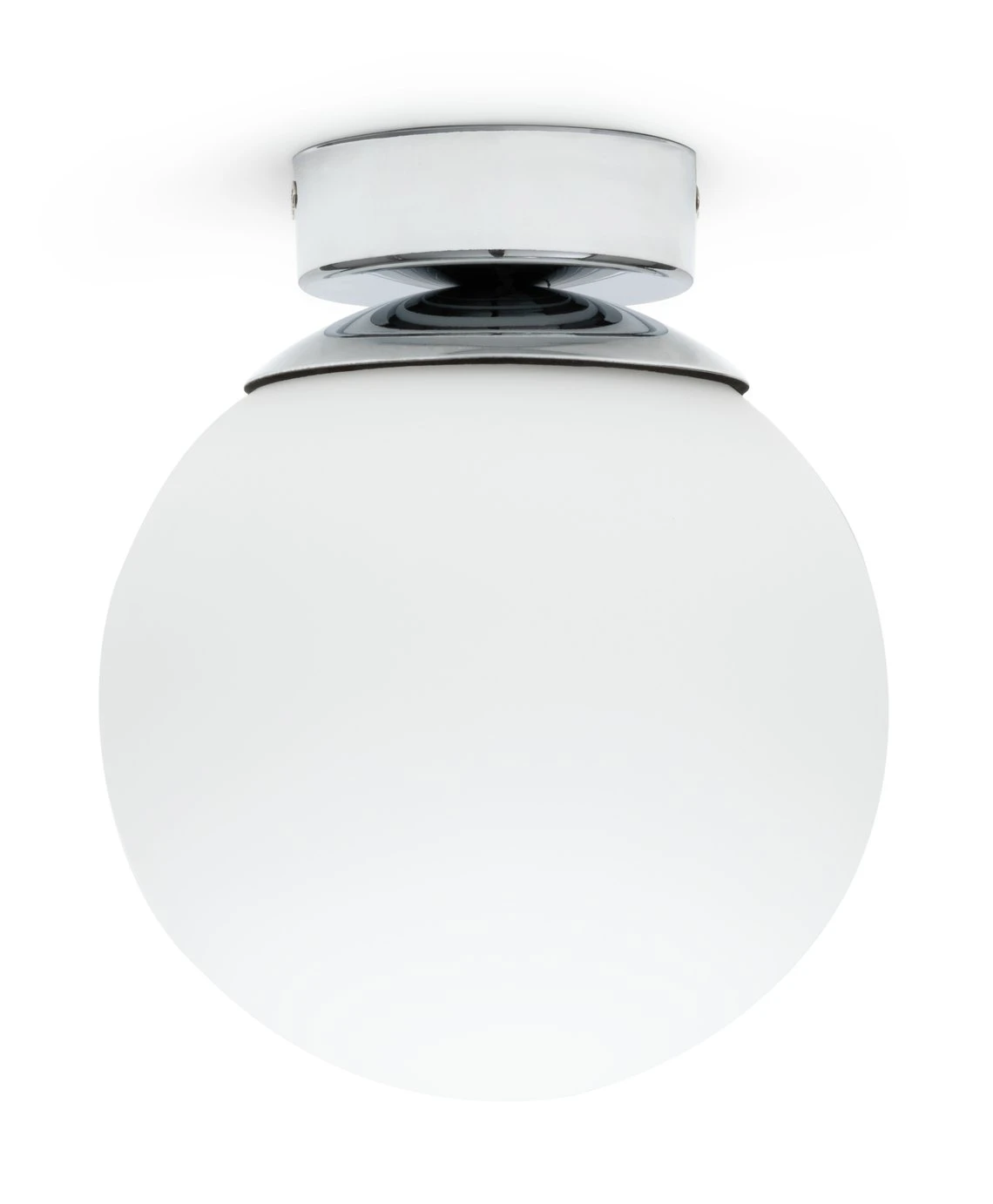 Habitat Opal Glass Bathroom Flush Ceiling Light - White 4 Habitat Opal Glass Bathroom Flush Ceiling Light - White - Image 2
