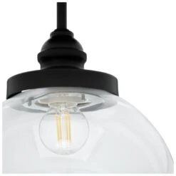 Habitat Globe Metal Bathroom Pendant Light - Black -Habitat 1233797 R Z005A