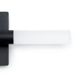 Habitat Metal 2 Light LED Bathroom Wall Light - Black -Habitat 1233876 R Z002A