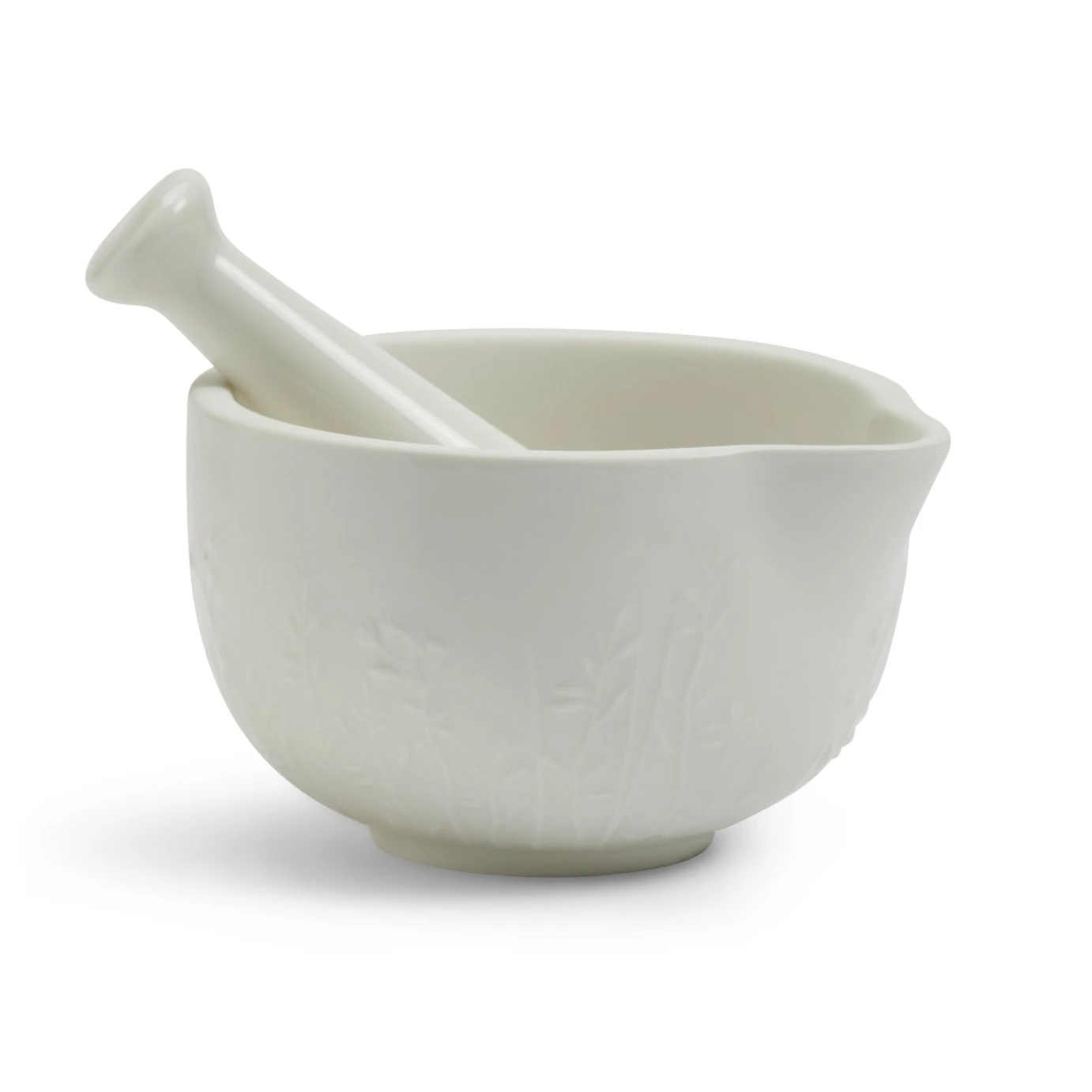 Habitat Herbalist Pestle And Mortar - White 3 Habitat Herbalist Pestle And Mortar - White