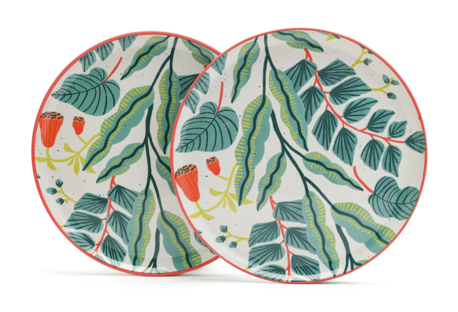 Habitat X Kew Set Of 2 Ceramic Dinner Plates 3 Habitat X Kew Set Of 2 Ceramic Dinner Plates