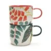 Habitat X Kew Set Of 2 Ceramic Mugs -Habitat 1300637 R Z001A