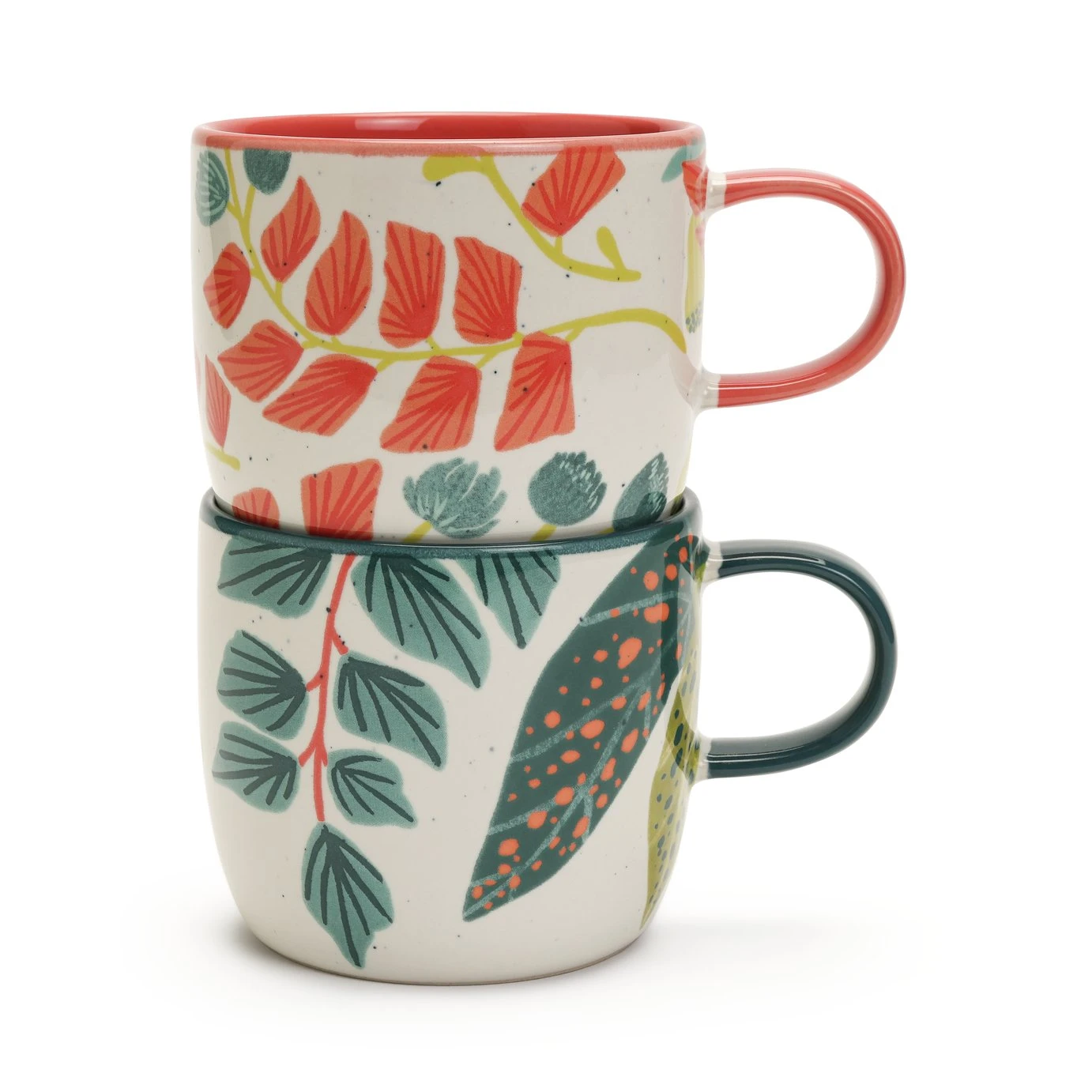 Habitat X Kew Set Of 2 Ceramic Mugs 3 Habitat X Kew Set Of 2 Ceramic Mugs