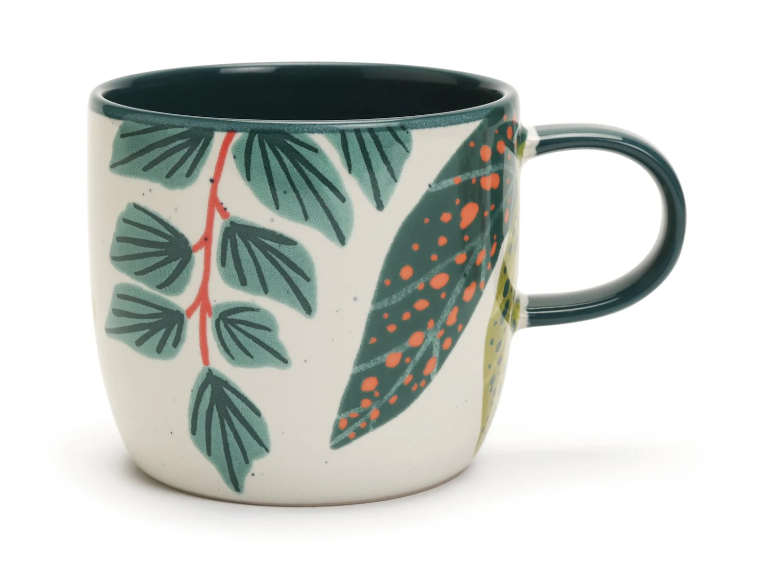 Habitat X Kew Set Of 2 Ceramic Mugs 6 Habitat X Kew Set Of 2 Ceramic Mugs - Image 4