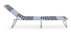 Habitat Folding Metal Sun Lounger - Blue -Habitat 1346141 R Z003A