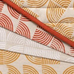 Habitat Block Print Textile Set -Habitat 1935466 R Z003A