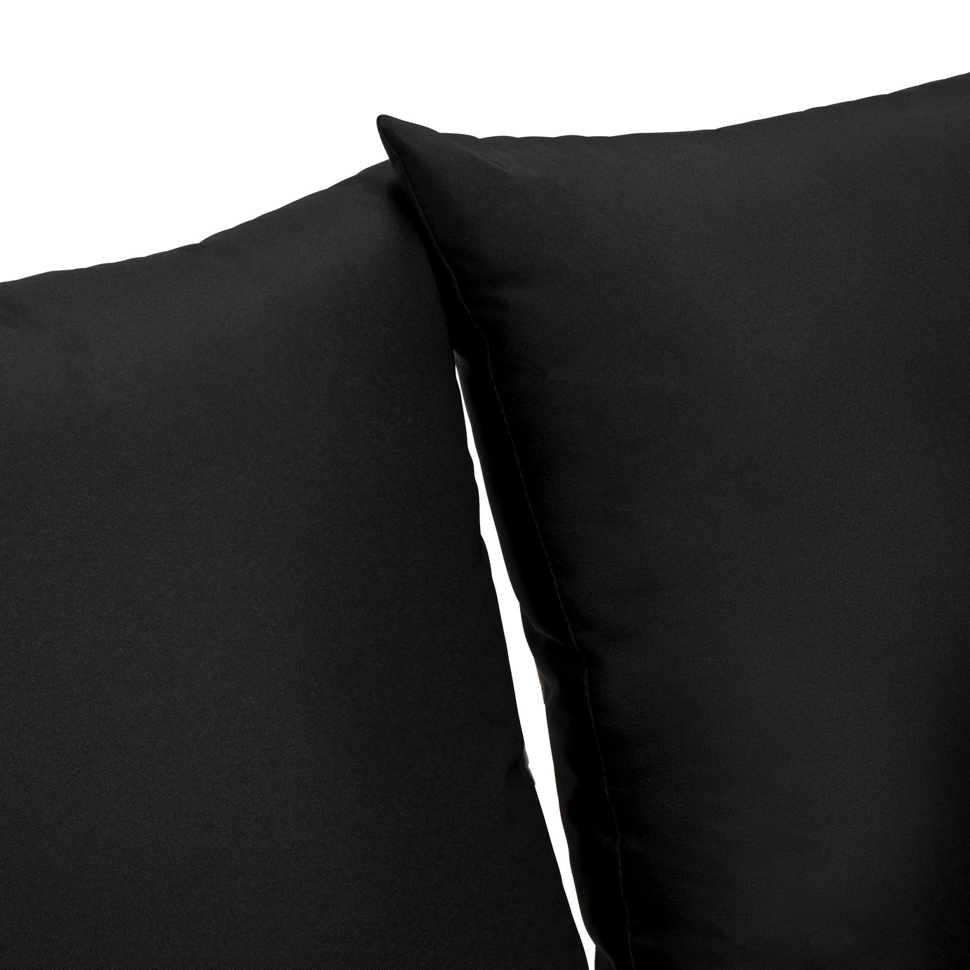 Habitat 7 Seater Rattan Effect Garden Corner Sofa Set- Black 12 Habitat 7 Seater Rattan Effect Garden Corner Sofa Set- Black - Image 10