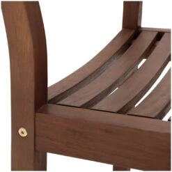 Habitat Amalfi 6 Seater Wooden Patio Set - Brown -Habitat 1993501 R Z007A