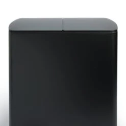 Habitat 40 Litre Twin Compartment Recycling Pedal Bin- Black -Habitat 2004839 R Z004A