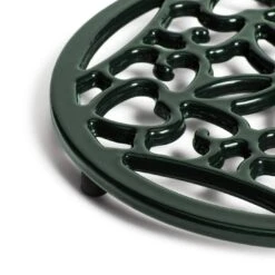 Habitat Cast Iron Trivet - Green 9 Habitat Cast Iron Trivet - Green -Habitat 2004932 R Z003A