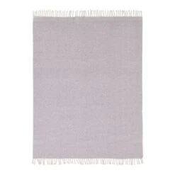Habitat Faux Textured Mohair Throw - Lilac - 150x200cm -Habitat 2012168 R Z004A