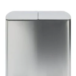 Habitat 40 Litre Twin Compartment Pedal Bin - Silver -Habitat 2014410 R Z004A