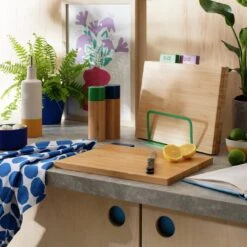 Habitat Emerald Bamboo Chopping Boards - Set Of 3 -Habitat 2060426 R Z001C