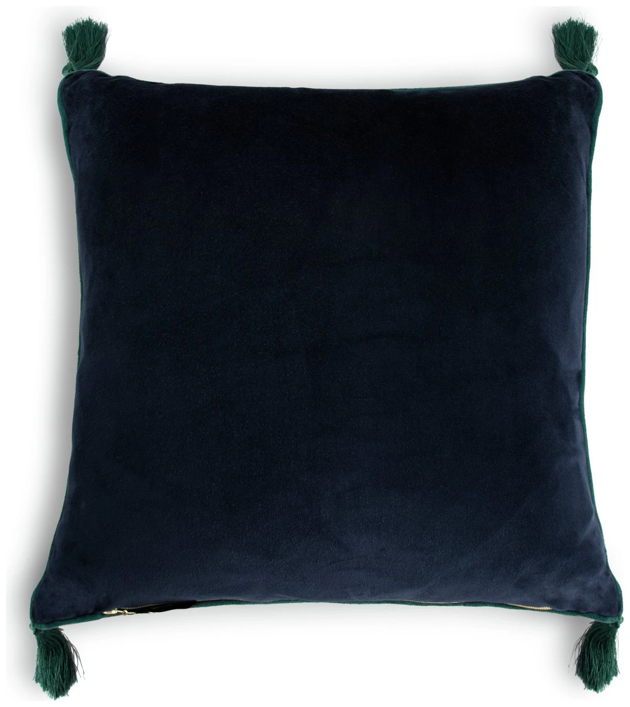 Habitat Botanical Print Velvet Cushion - Multi - 43x43cm 7 Habitat Botanical Print Velvet Cushion - Multi - 43x43cm - Image 5