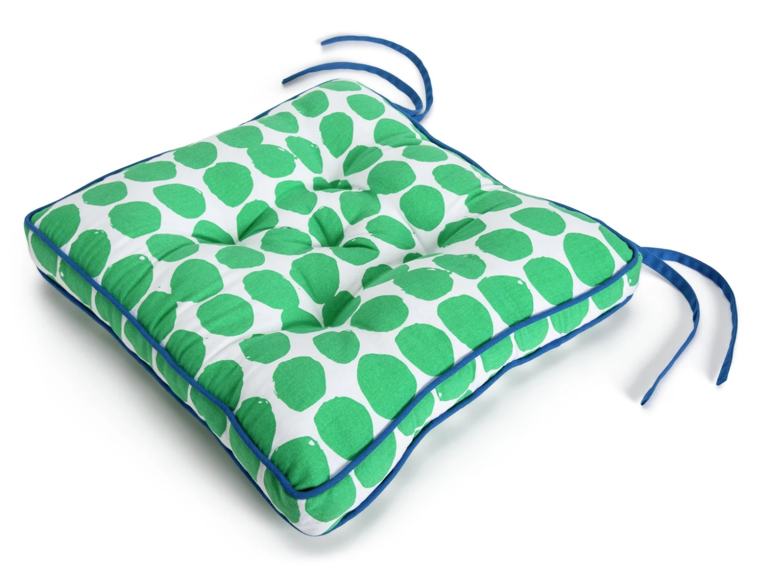 Habitat Abstract Pack Of 2 Seat Cushion - Green 3 Habitat Abstract Pack Of 2 Seat Cushion - Green