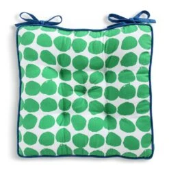 Habitat Abstract Pack Of 2 Seat Cushion - Green 11 Habitat Abstract Pack Of 2 Seat Cushion - Green -Habitat 2066121 R Z003A
