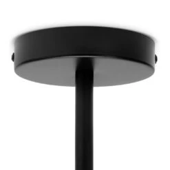 Habitat Opal Metal Bathroom Flush Ceiling Light - Black 12 Habitat Opal Metal Bathroom Flush Ceiling Light - Black -Habitat 2067405 R Z003A