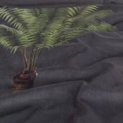 Habitat Graphic Palm Printed Throw - Black - 125X150cm 10 Habitat Graphic Palm Printed Throw - Black - 125X150cm -Habitat 2067869 R Z003A