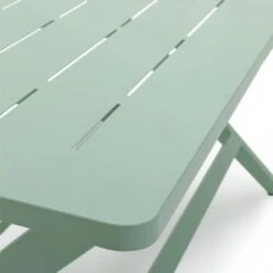 Habitat Folding 4 Seater Steel Dining Set - Green 18 Habitat Folding 4 Seater Steel Dining Set - Green -Habitat 2069908 R Z007A