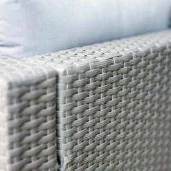 Habitat 4 Seater Rattan Effect Garden Sofa Set - Grey -Habitat 2070739 R Z010C