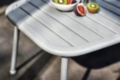 Habitat Nordic 4 Seater Rattan Garden Bistro Set - Grey -Habitat 2151500 R Z003C