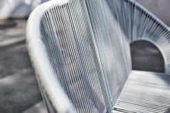 Habitat Nordic 4 Seater Rattan Garden Bistro Set - Grey -Habitat 2151500 R Z005C