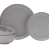 Habitat 12 Piece Stoneware Dinner Set - Matt Grey -Habitat 2151768 R Z001A