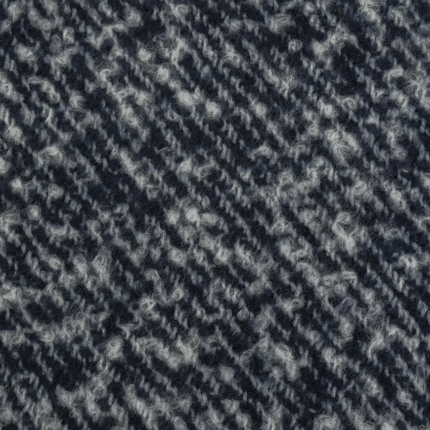Habitat Faux Textured Mohair Throw - Navy - 125x150cm 5 Habitat Faux Textured Mohair Throw - Navy - 125x150cm - Image 3