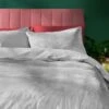 Habitat Plain Velvet Silver Bedding Set - Double -Habitat 2159162 R Z001A