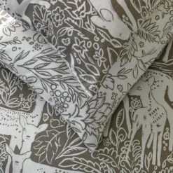 Habitat Brushed Cotton Deer Print Grey Bedding Set - Single 12 Habitat Brushed Cotton Deer Print Grey Bedding Set - Single -Habitat 2729107 R Z002C