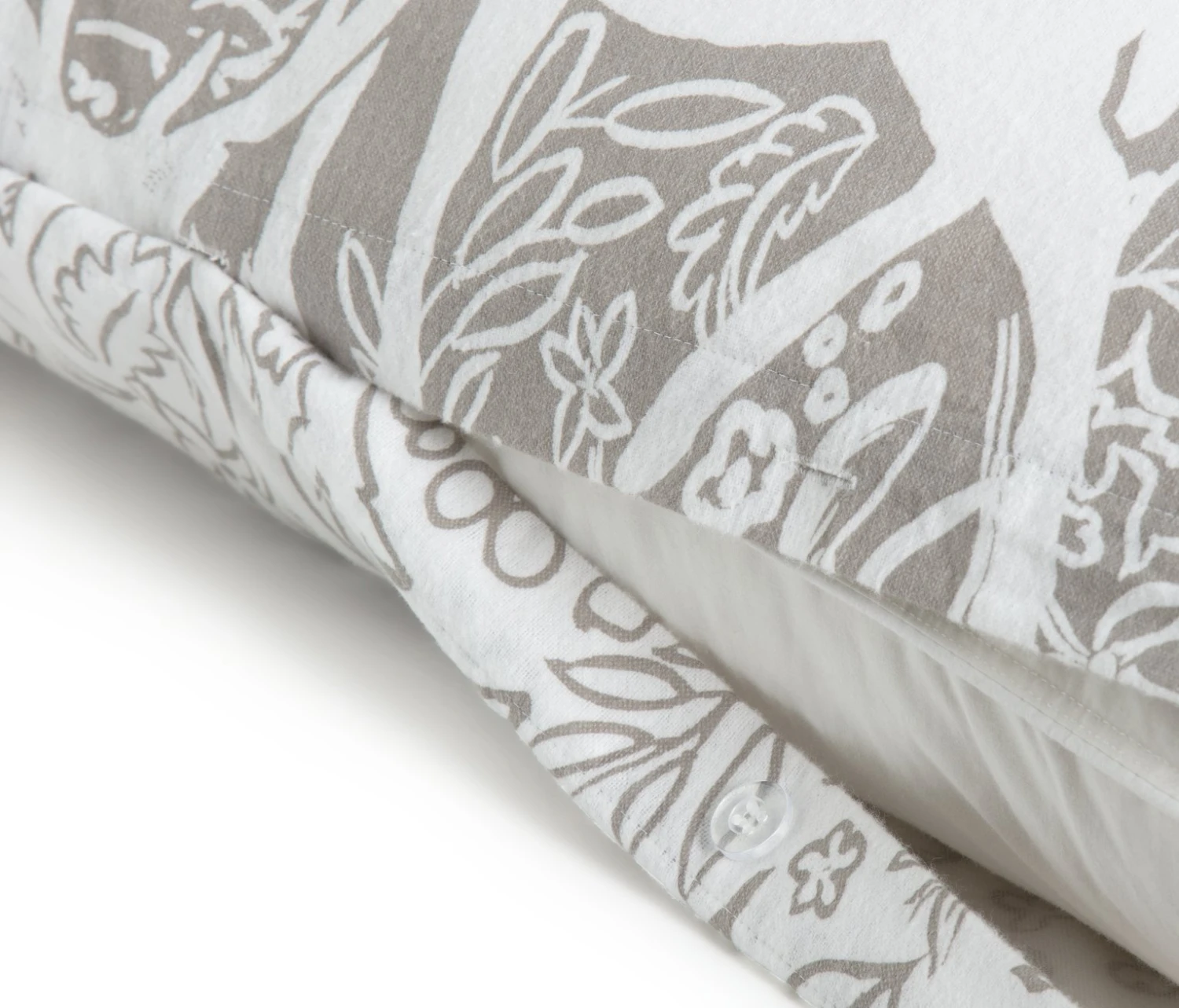 Habitat Brushed Cotton Deer Print Grey Bedding Set - Single 8 Habitat Brushed Cotton Deer Print Grey Bedding Set - Single - Image 6