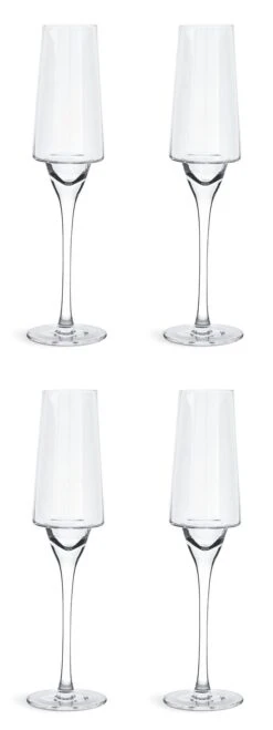 Habitat Sahara Set Of 4 Prosecco Glasses