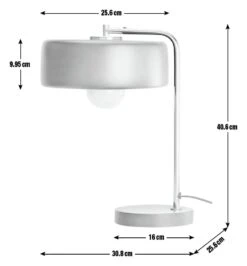 Habitat Minah Iron LED Table Lamp - Black & Brass -Habitat 2990297 R E001