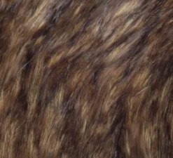 Habitat Faux Fur Throw - Brown - 125x150cm -Habitat 3035591 R B001