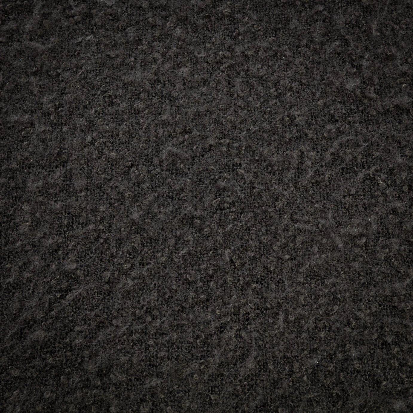 Habitat Faux Mohair Throw - Charcoal - 125X150cm 5 Habitat Faux Mohair Throw - Charcoal - 125X150cm - Image 3