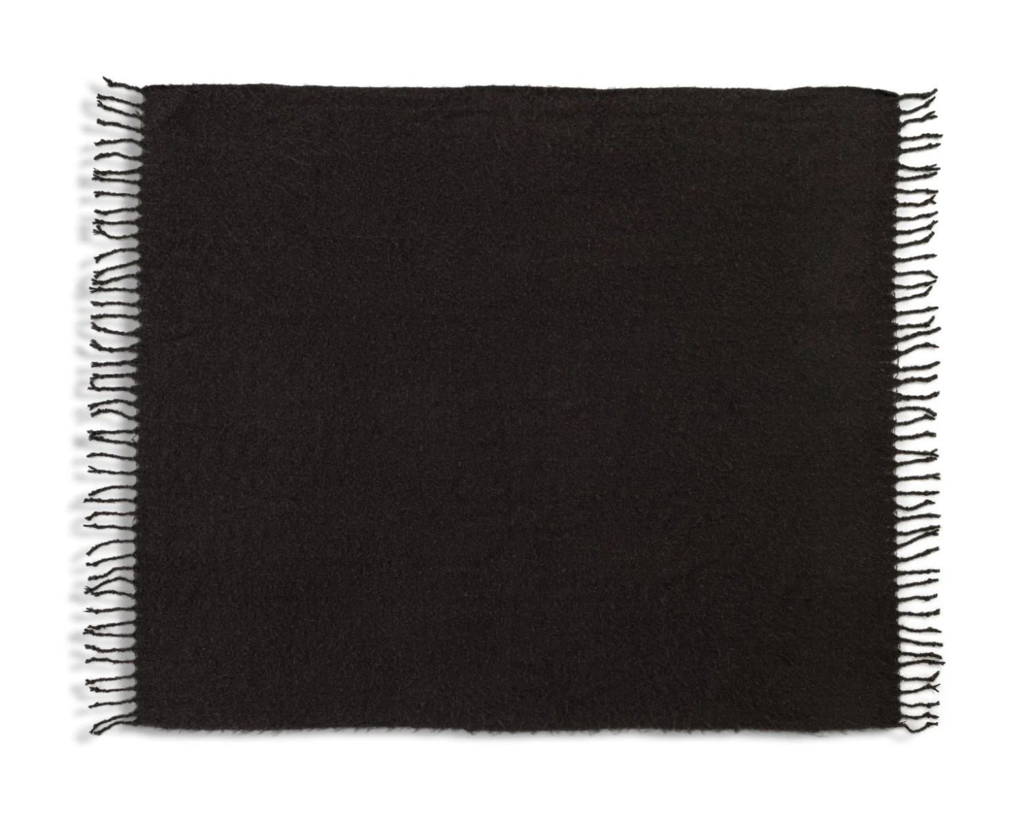 Habitat Faux Mohair Throw - Charcoal - 125X150cm 7 Habitat Faux Mohair Throw - Charcoal - 125X150cm - Image 5