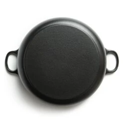 Habitat 5.3 Litre Cast Iron Casserole Dish - Black 12 Habitat 5.3 Litre Cast Iron Casserole Dish - Black -Habitat 3065358 R Z004A