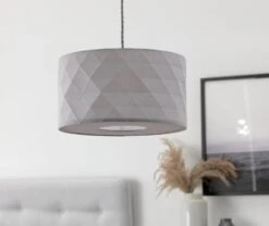 Habitat Skandi Geometric Shade - Grey -Habitat 3066443 R Z002C