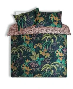 Habitat Botanical Print Multicolor Bedding Set - Double -Habitat 3242009 R Z002A