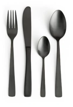 Habitat Satin 16 Piece Stainless Steel Cutlery Set