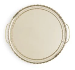 Habitat Gold Tone Tray