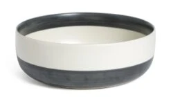 Habitat Artisan Stripe Stoneware Serving Bowl -Habitat 3365481 R Z005A