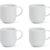 Habitat Riko Set Of 4 Mugs - White 2 Habitat Riko Set Of 4 Mugs - White -Habitat 3449194 R Z001A