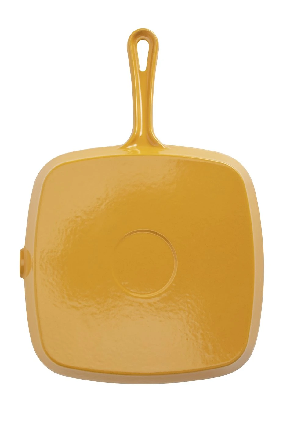 Habitat Global 23cm Cast Iron Griddle Pan - Yellow 6 Habitat Global 23cm Cast Iron Griddle Pan - Yellow - Image 4