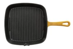 Habitat Global 23cm Cast Iron Griddle Pan - Yellow 11 Habitat Global 23cm Cast Iron Griddle Pan - Yellow -Habitat 3449682 R Z005A