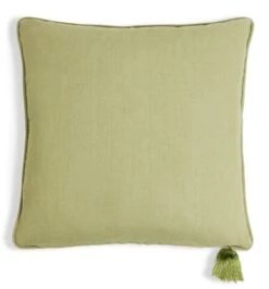Habitat Embroidered Palm Cushion - Green -43X43cm -Habitat 3989290 R Z003A