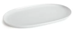 Habitat Riko Oval Porcelain Serving Platter - White 12 Habitat Riko Oval Porcelain Serving Platter - White -Habitat 4039840 R Z003A