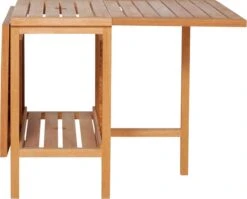 Habitat Zeno 4 Seater Folding Wooden Patio Set -Habitat 4196563 R Z003A